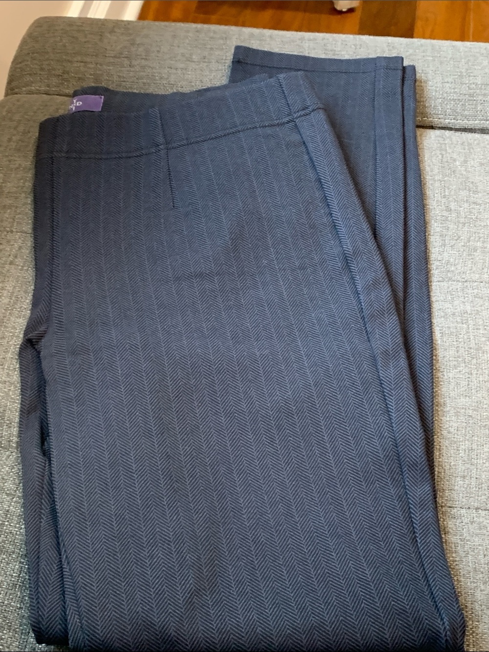 NYDJ  Navy Herringbone  Pants